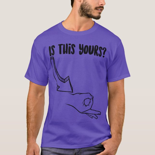 Camiseta Presente engraçado do jogo de dedo do círculo lega (Frente)