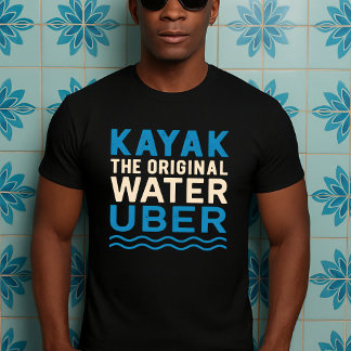 Camiseta presente engraçado do Kayak, amante da mãe pai