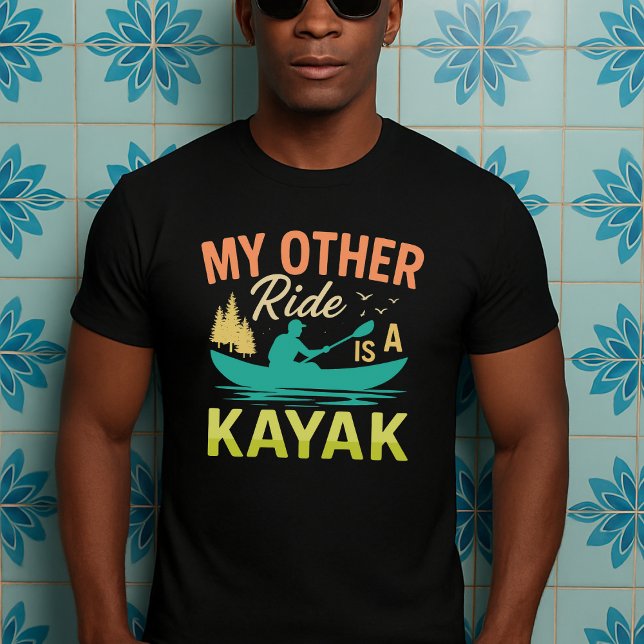 Camiseta presente engraçado do Kayak, amante da mãe pai (Criador carregado)