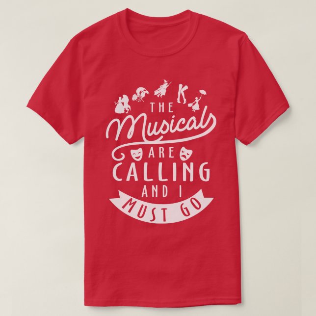 Camiseta Presente Engraçado do Lover Broadway (Frente do Design)