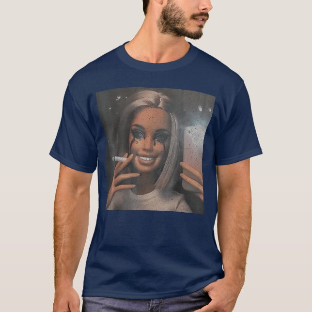 Camiseta Presente engraçado do meme da boneca divertida (Frente)