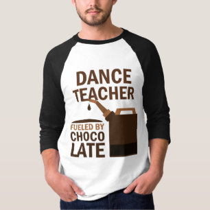 Camiseta Presente (engraçado) do professor da dança