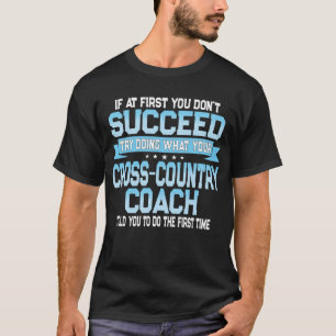 Camiseta Presente engraçado do treinador do atletismo