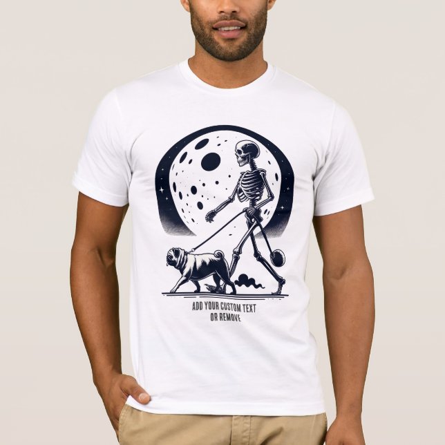 Camiseta Presente Engraçado E Amante de os animais De Esque (Frente)