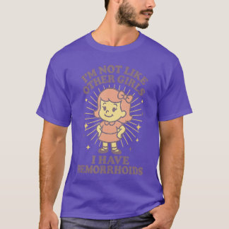 Camiseta Presente Engraçado e Embaraçoso de Hemorroidas par