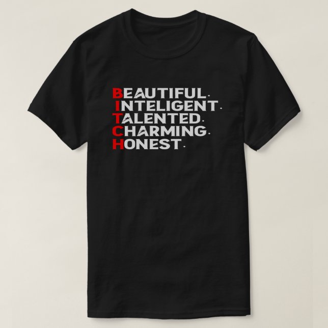 Camiseta Presente Engraçado E Humorável De Uma Garota Adult (Frente do Design)