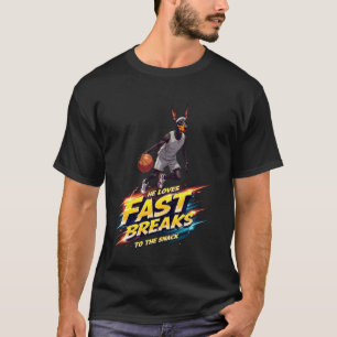 Camiseta Presente Engraçado e Moderno de Basquete para Dobe