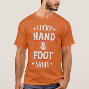 Camiseta Presente engraçado e sortudo do jogo de cartas Mão