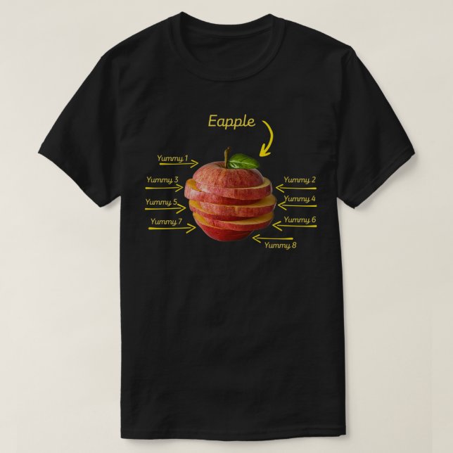 Camiseta Presente Engraçado Eapple1 (Frente do Design)
