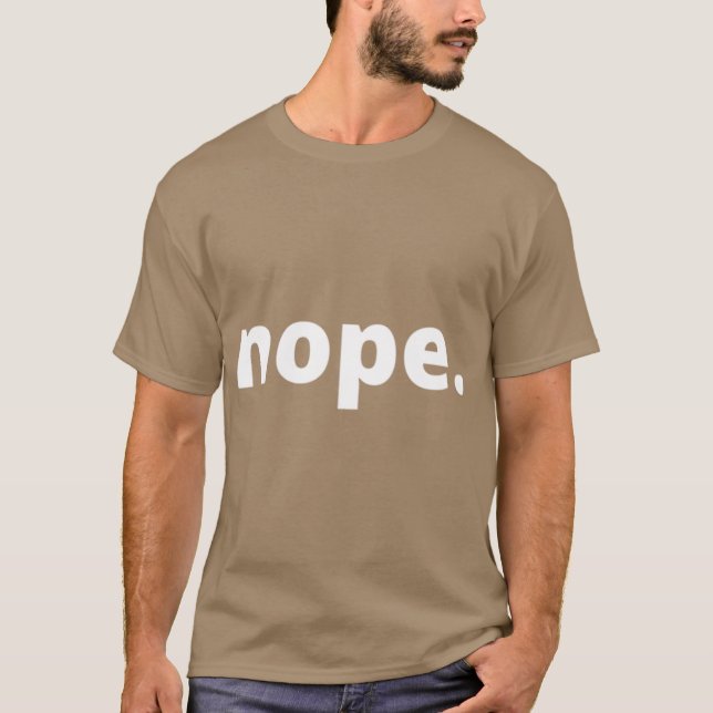 Camiseta presente engraçado engraçado não (Frente)
