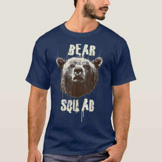 Camiseta Presente Engraçado - Esquadrão do Urso