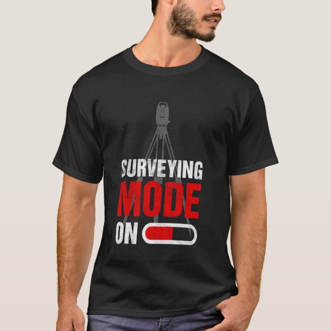 Camiseta Presente Engraçado para Agrimensores para Engenhei (Frente)