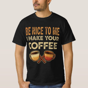 Camiseta Presente engraçado para amantes de café e baristas