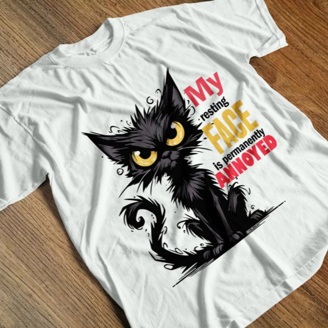 Camiseta Presente engraçado para amantes de gatos (Criador carregado)
