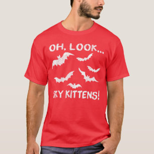 Camiseta Presente engraçado para amantes de morcegos para h