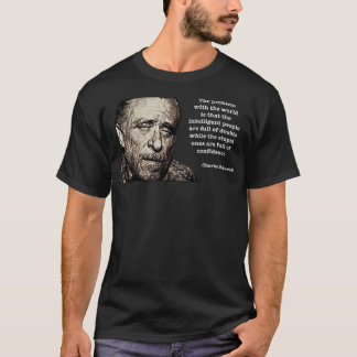 Camiseta Presente Engraçado Para Charles Bukowski Oferece F