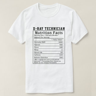 Camiseta Presente engraçado para chefe de fatos de nutrição