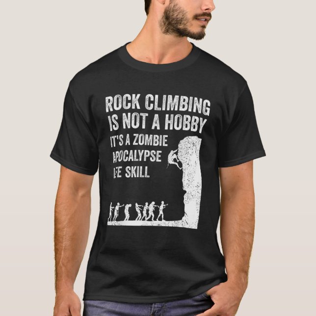 Camiseta Presente Engraçado Para Homens Legal Zombie (Frente)