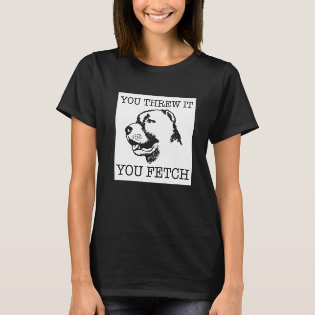 Camiseta Presente engraçado para o amante de cães do Shephe (Frente)