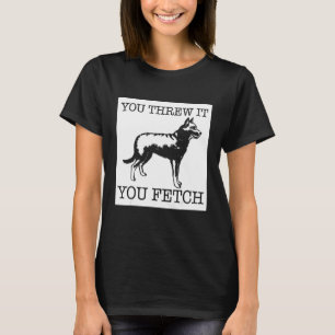 Camiseta presente engraçado para o amante de um cachorro