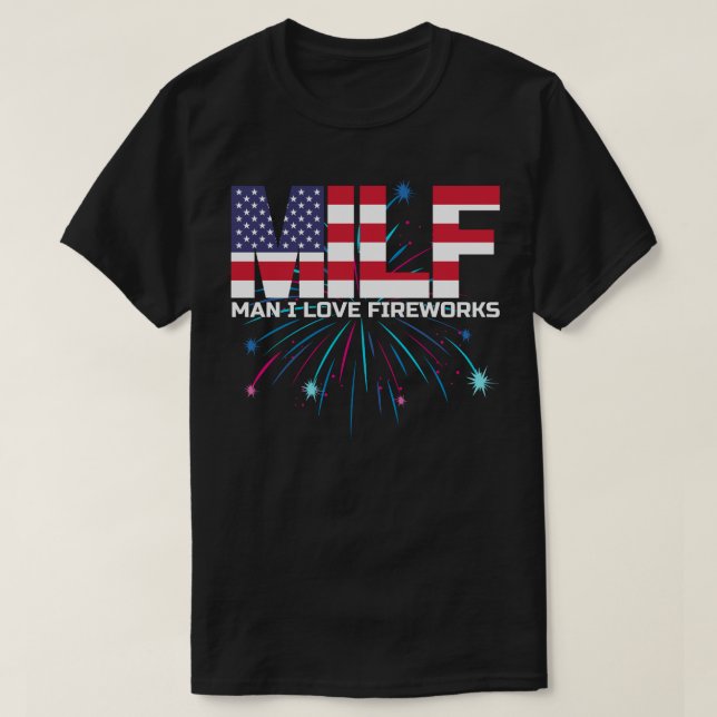 Camiseta Presente engraçado para o Dia 4 de Julho (Frente do Design)
