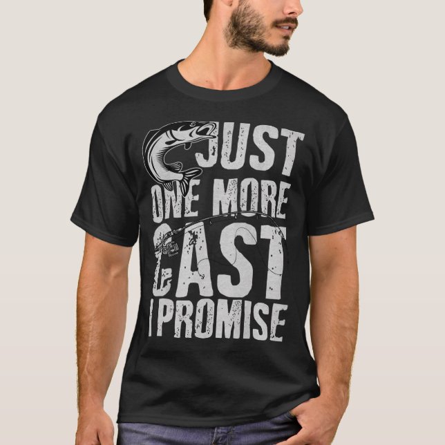 Camiseta Presente Engraçado para Pescador (Frente)