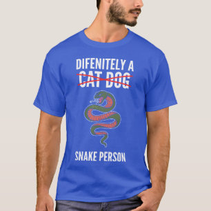 Camiseta Presente engraçado para pessoa de cobra, biólogo d