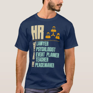Camiseta Presente Engraçado Para Pessoa HR   Gestor de RH 