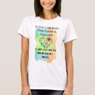 Camiseta Presente Engraçado Para Professores