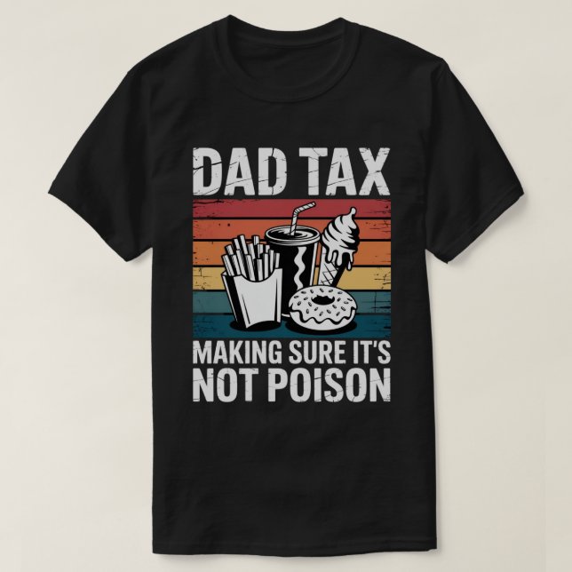 Camiseta Presente engraçado para quem testa intoxicação ali (Frente do Design)