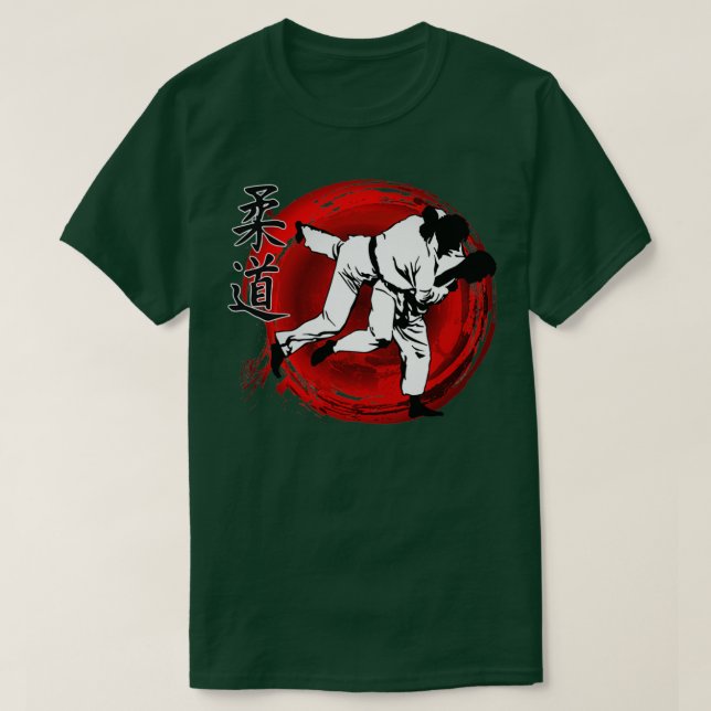 Camiseta Presente Engraçado Para Samurai Judo (Frente do Design)
