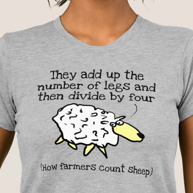 Camiseta Presente engraçado para um agricultor de ovelha -  (Criador carregado)