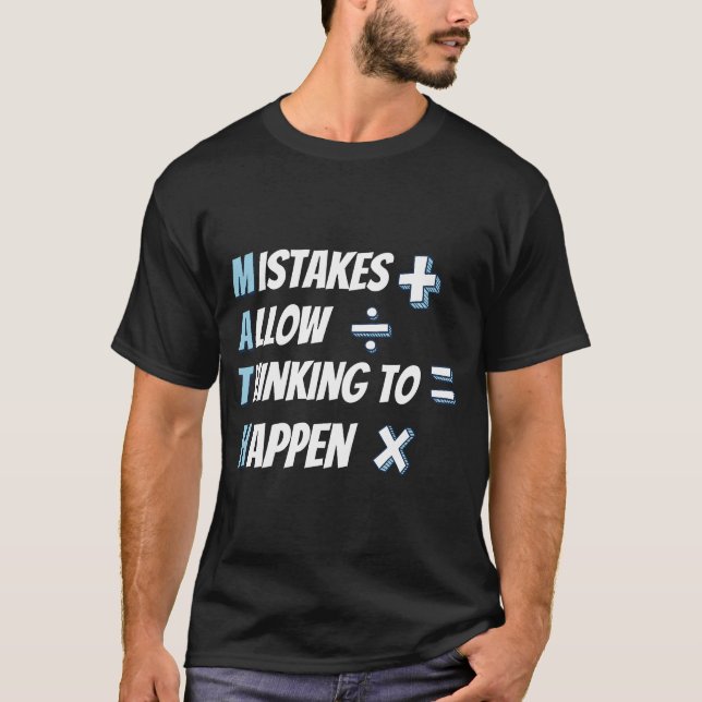 Camiseta Presente Engraçado Professor de Matemátic (Frente)