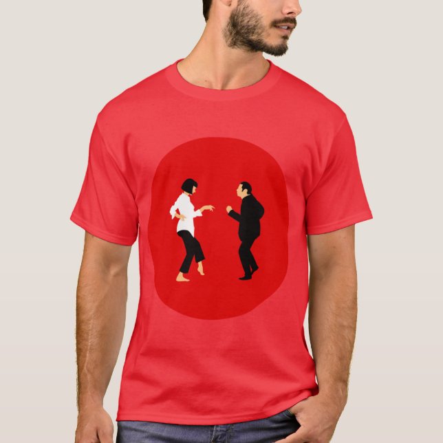 Camiseta presente engraçado pulp fiction (Frente)