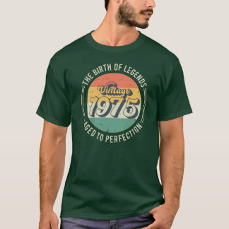 Camiseta Presente engraçado vintage 1975