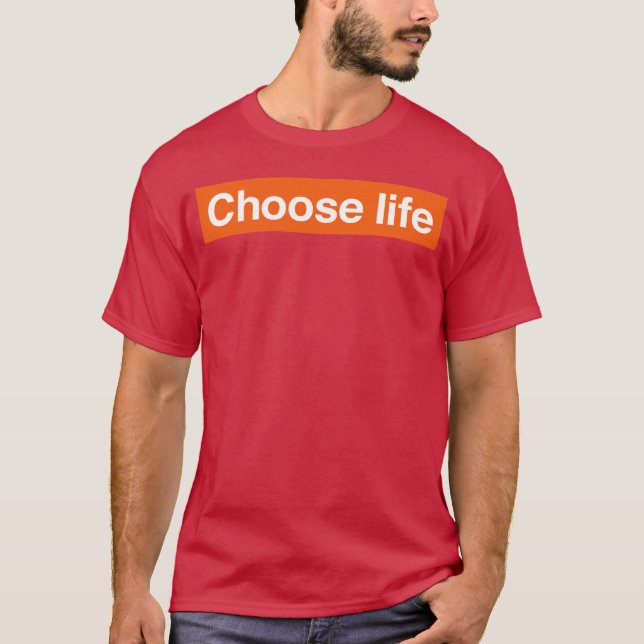 Camiseta Presente Escolha a vida (Frente)