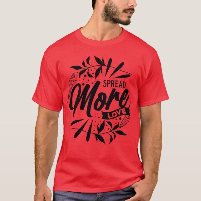 Camiseta Presente Espalhe Mais Amor (Frente)