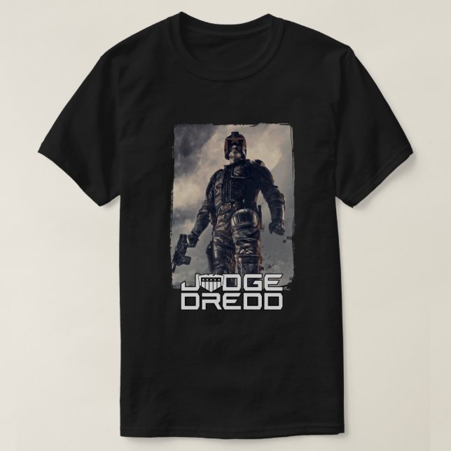 Camiseta Presente Especial Presente Dredd Movie Gift Para V (Frente do Design)