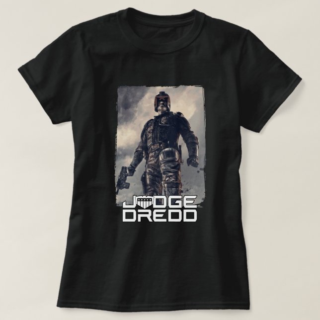 Camiseta Presente Especial Presente Dredd Movie Gift Para V (Frente do Design)