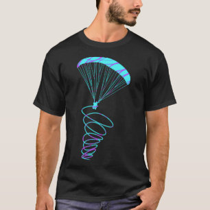 Camiseta presente espiral parapente