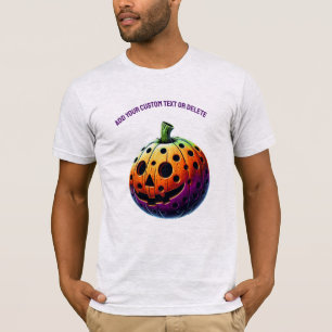 Camiseta Presente Esportivo de Pickleball de Halloween Spoo