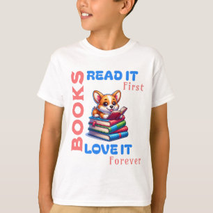 Camiseta Presente fabuloso para aqueles que amam livros e l