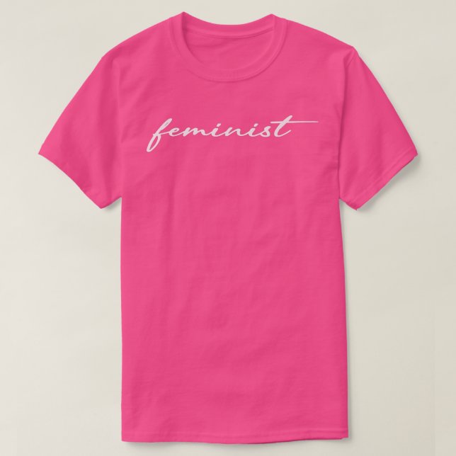 Camiseta Presente Feminista Para Mulheres E Meninas Equipad (Frente do Design)