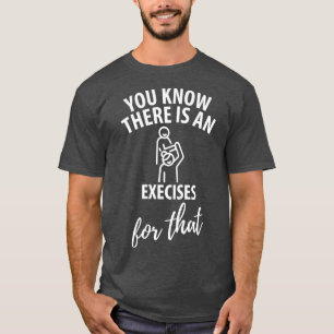 Camiseta presente fisioterapeuta de fisioterapia dizendo en