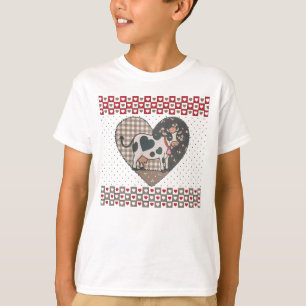Camiseta Presente Fofo Para Amantes de Vaca