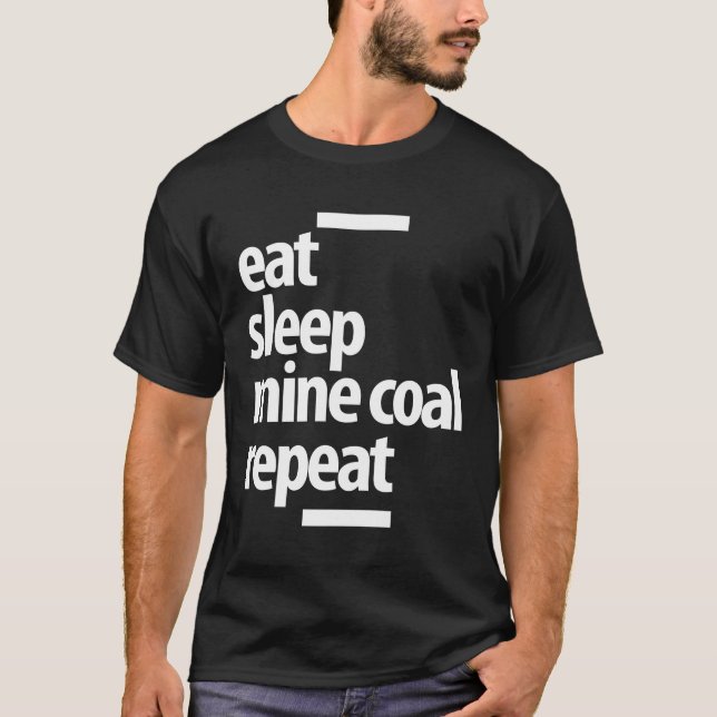 Camiseta Presente Funny Gift Mine Coal Cargo Presente (Frente)
