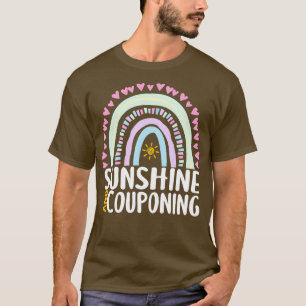 Camiseta Presente giro e cotovelo cotovelo para mulheres