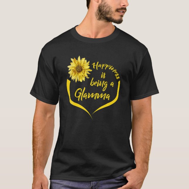 Camiseta Presente Glamma: A Felicidade É Um Glamma (Frente)