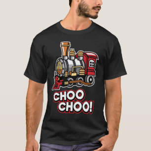 Camiseta Presente gráfico do trem bonito para amantes do