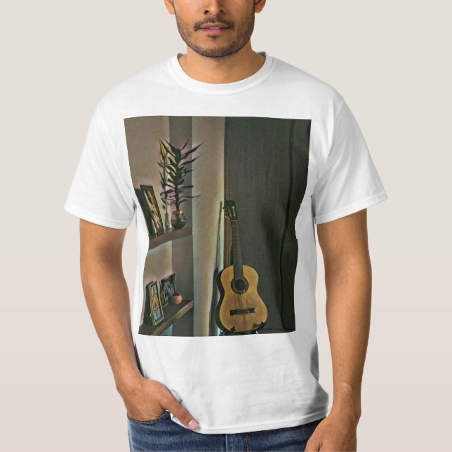 Camiseta presente guitarrista legal (Frente)
